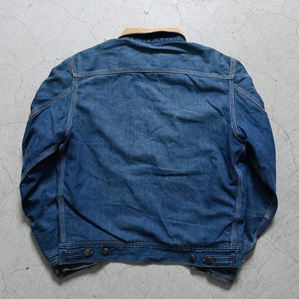 CAN'T BUST'EM DENIM WORK JACKET WITH BLANKET（1950'S/GOOD