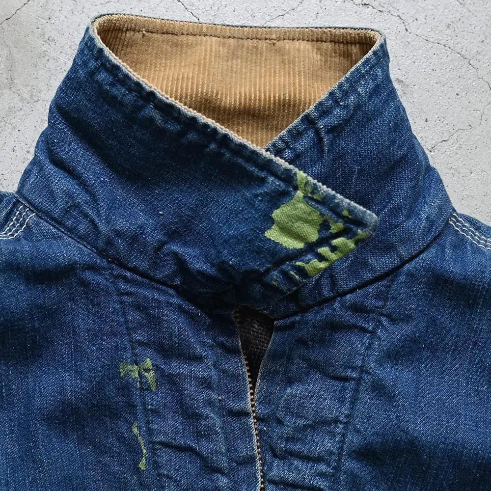 CAN'T BUST'EM DENIM WORK JACKET WITH BLANKET(1950'S/GOOD CAN'T BUST'EM DENIM WORK JACKET WITH BLANKET(1950'S/GOOD