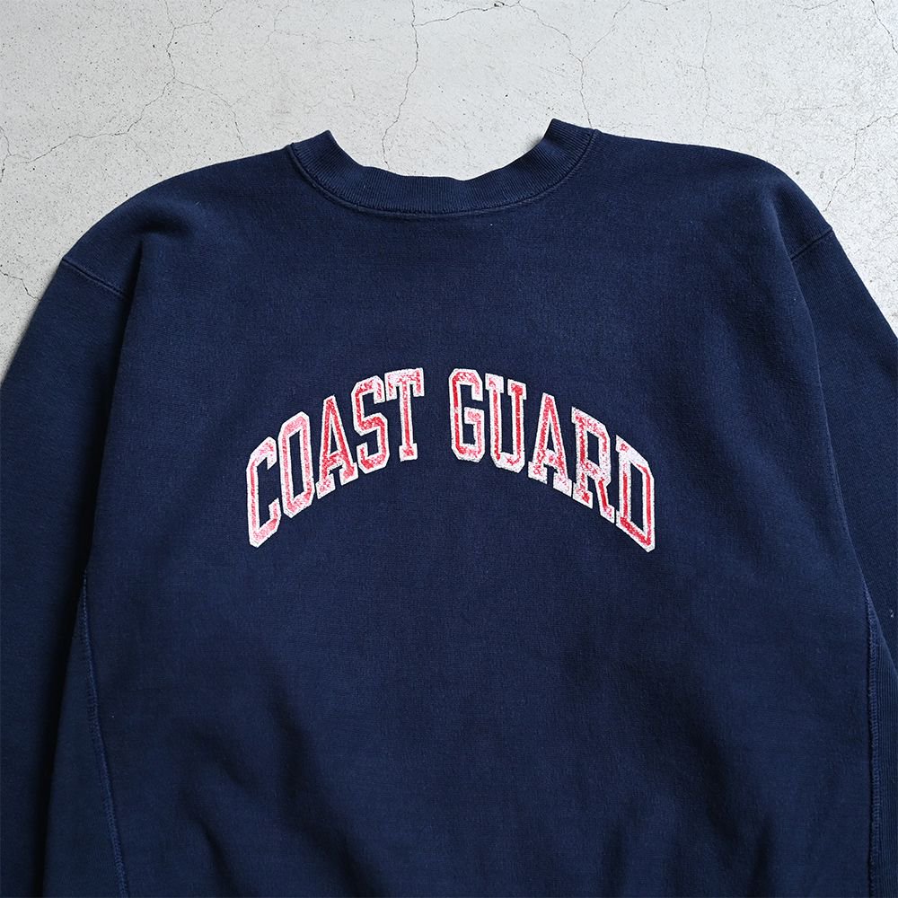 CHAMPION COAST GUARD REVERSE WEAVE（1980'S/GOOD CONDITION/X-LARGE 