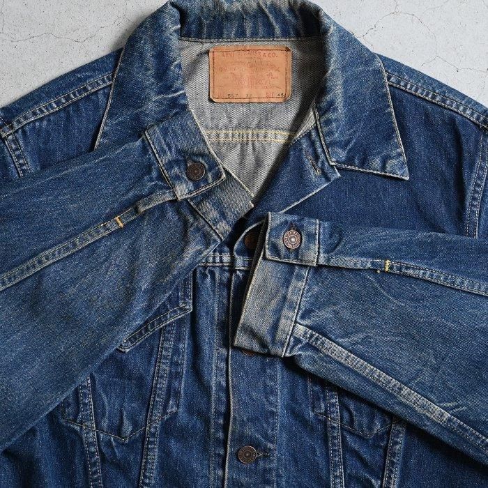 LEVI'S 557XX DENIM JACKET(SZ 46/GOOD CONDITION) - 古着屋 LEVI'S 557XX DENIM JACKET(SZ 46/GOOD CONDITION) - 古着屋