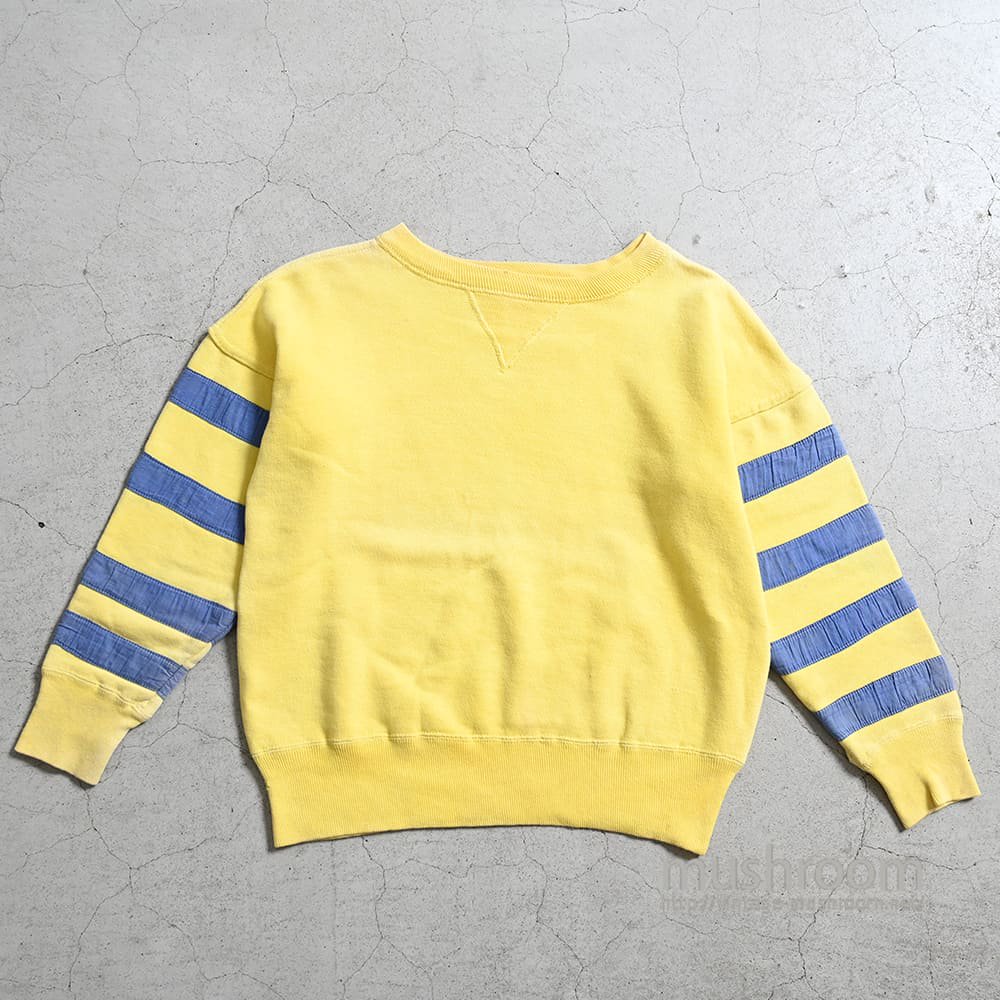 OLD TWO-TONE W/V SWEAT SHIRT1930'S/GOOD CONDITION