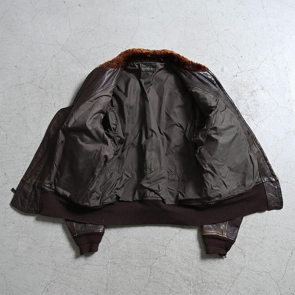 U.S.NAVY 7823C G-1 FLIGHT JACKET（'64/SZ 46/BIG SIZE） - 古着屋 ｜  mushroom(マッシュルーム) ヴィンテージクロージングストア