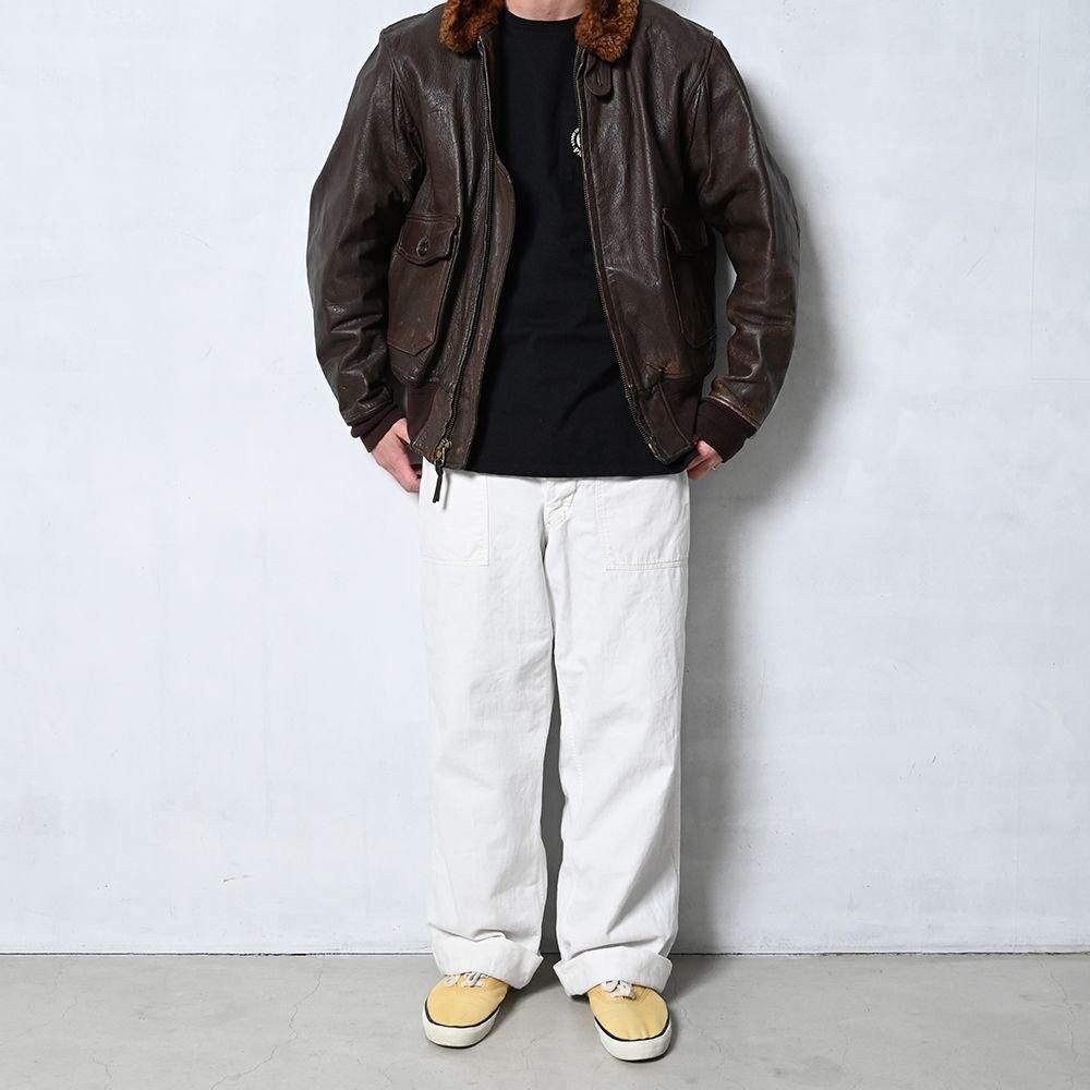 U.S.NAVY 7823C G-1 FLIGHT JACKET('64/SZ 46/BIG SIZE U.S.NAVY 7823C G-1 FLIGHT JACKET('64/SZ 46/BIG SIZE