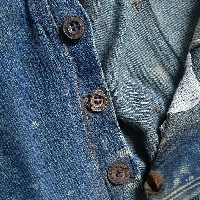STRONGHOLD DENIM WAIST-OVERALLS（W36L32） - 古着屋