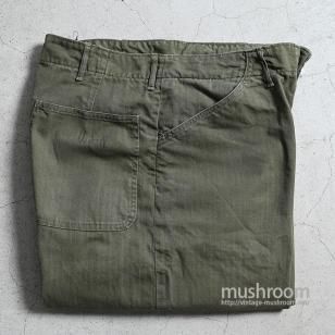 WW2 U.S.NAVY HBT UTILITY TROUSERS（GOOD CONDITION）