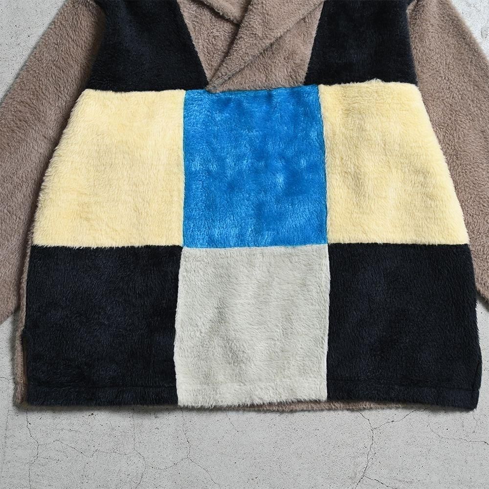 KODIAK by CAMPUS PANEL PATTERN FAKE FUR L/S SHIRT（GOOD