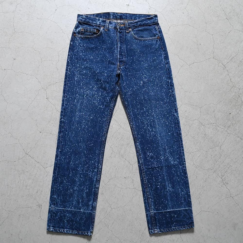 LEVI'S 501-0129 GALACTIC WASHED JEANS（'88/W31L30/GOOD