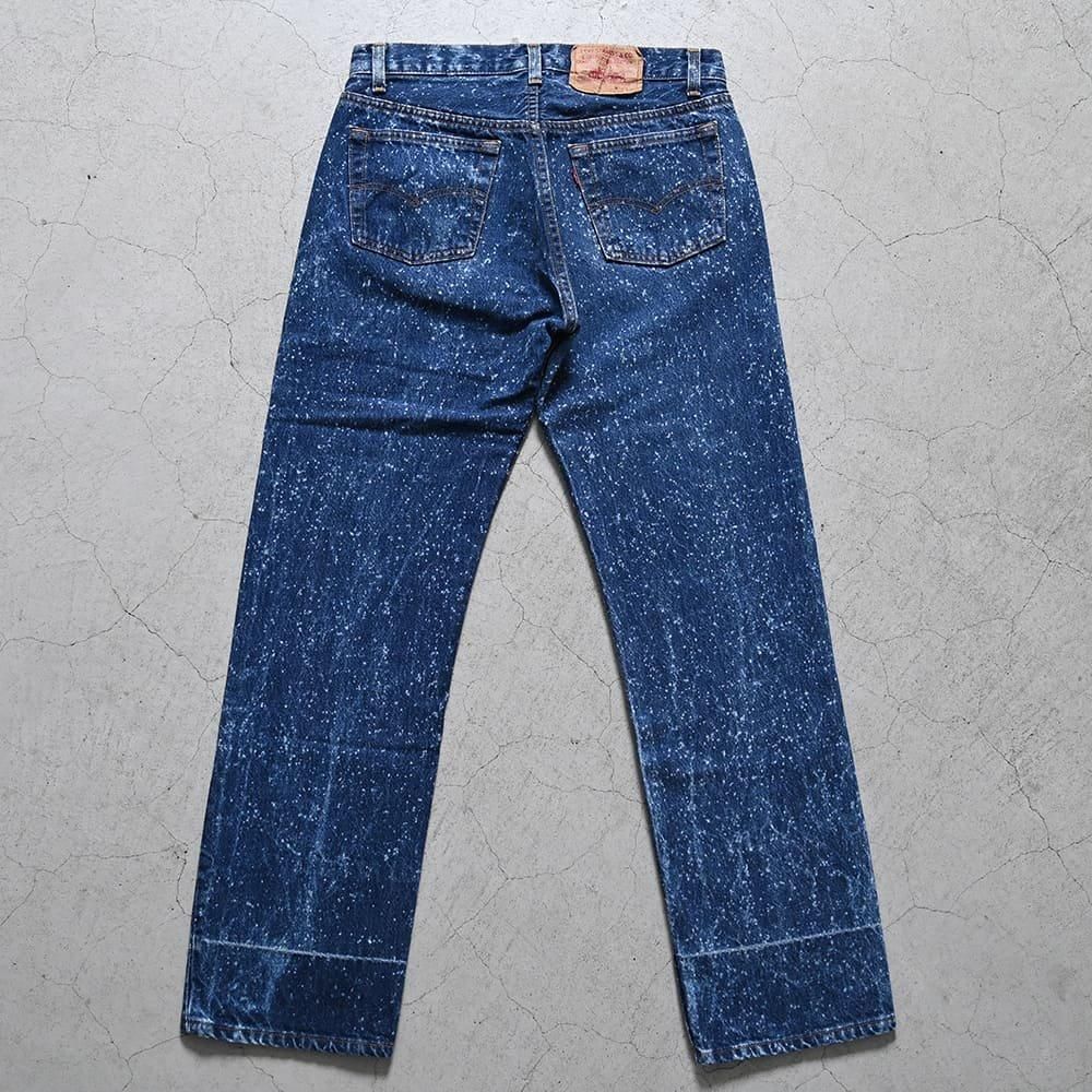 LEVI'S 501-0129 GALACTIC WASHED JEANS（'88/W31L30/GOOD