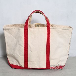 L.L.BEAN BOAT AND TOTE1980'S/NATURALRED