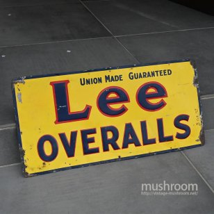 Lee OVERALLS ADVERTISING SIGN1930's-40's
