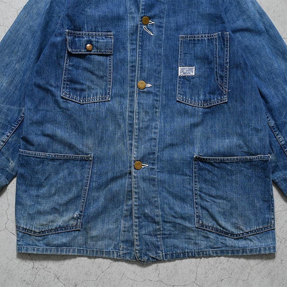 BIG SMITH DENIM COVERALL - 古着屋 ｜ mushroom(マッシュルーム