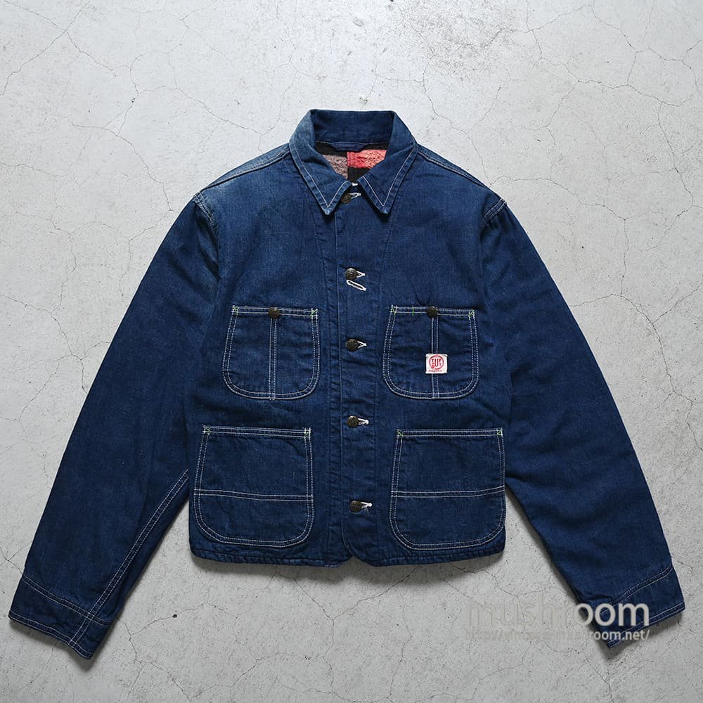 TUFNUT DENIM COVERALL（1950'S/VERY GOOD CONDITION） - 古着屋 ｜ mushroom(マッシュルーム)  ヴィンテージクロージングストア