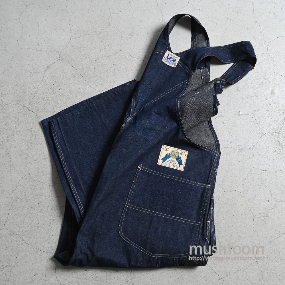 Lee 91-SB DENIM OVERALL（Around 1930'S/DEADSTOCK/W46L33） - 古着屋 ｜  mushroom(マッシュルーム) ヴィンテージクロージングストア