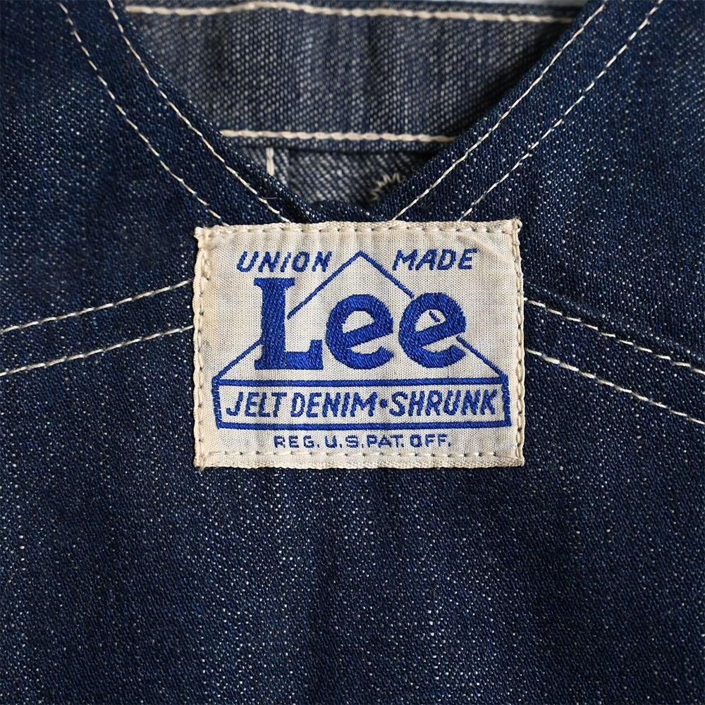 Lee 91-SB DENIM OVERALL(Around 1930'S/DEADSTOCK/W46L33 Lee 91-SB DENIM OVERALL(Around 1930'S/DEADSTOCK/W46L33