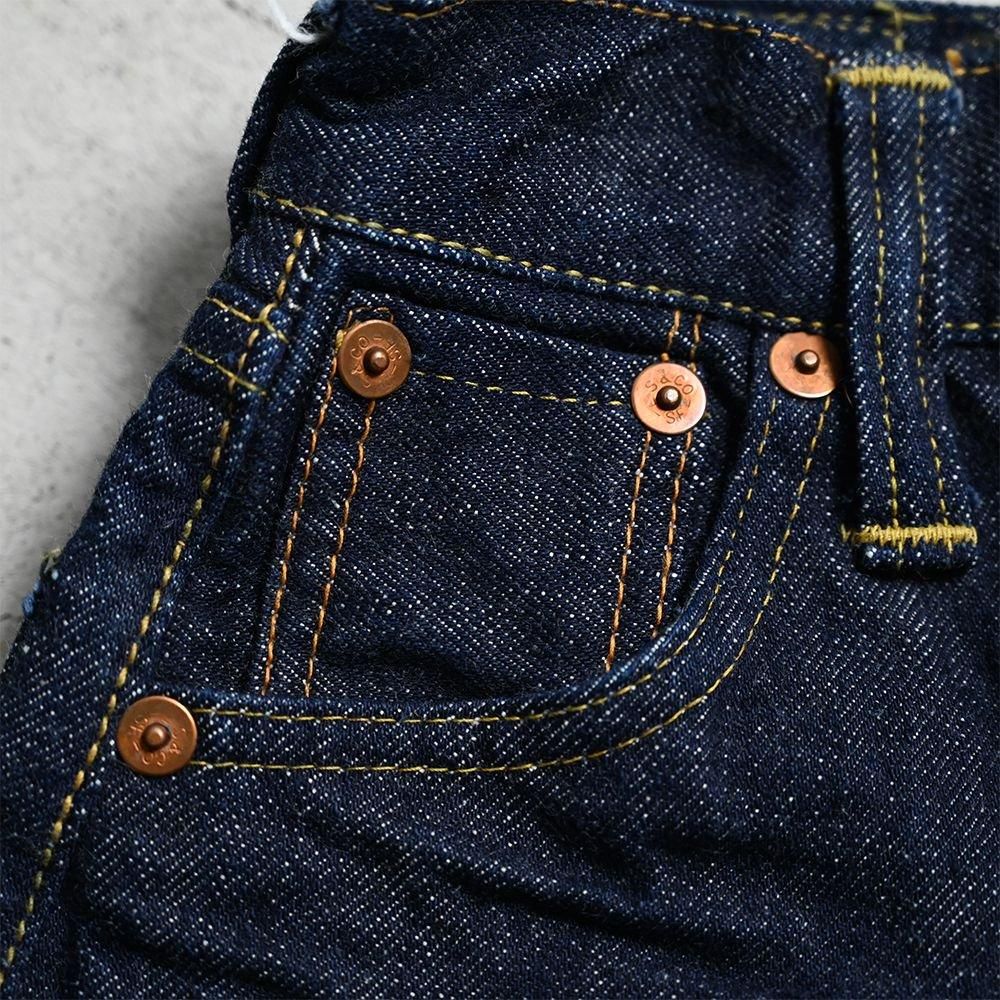 LEVI'S 503XXA JEANS WITH LEATHER PATCH（AGE 0/SUPER MINT