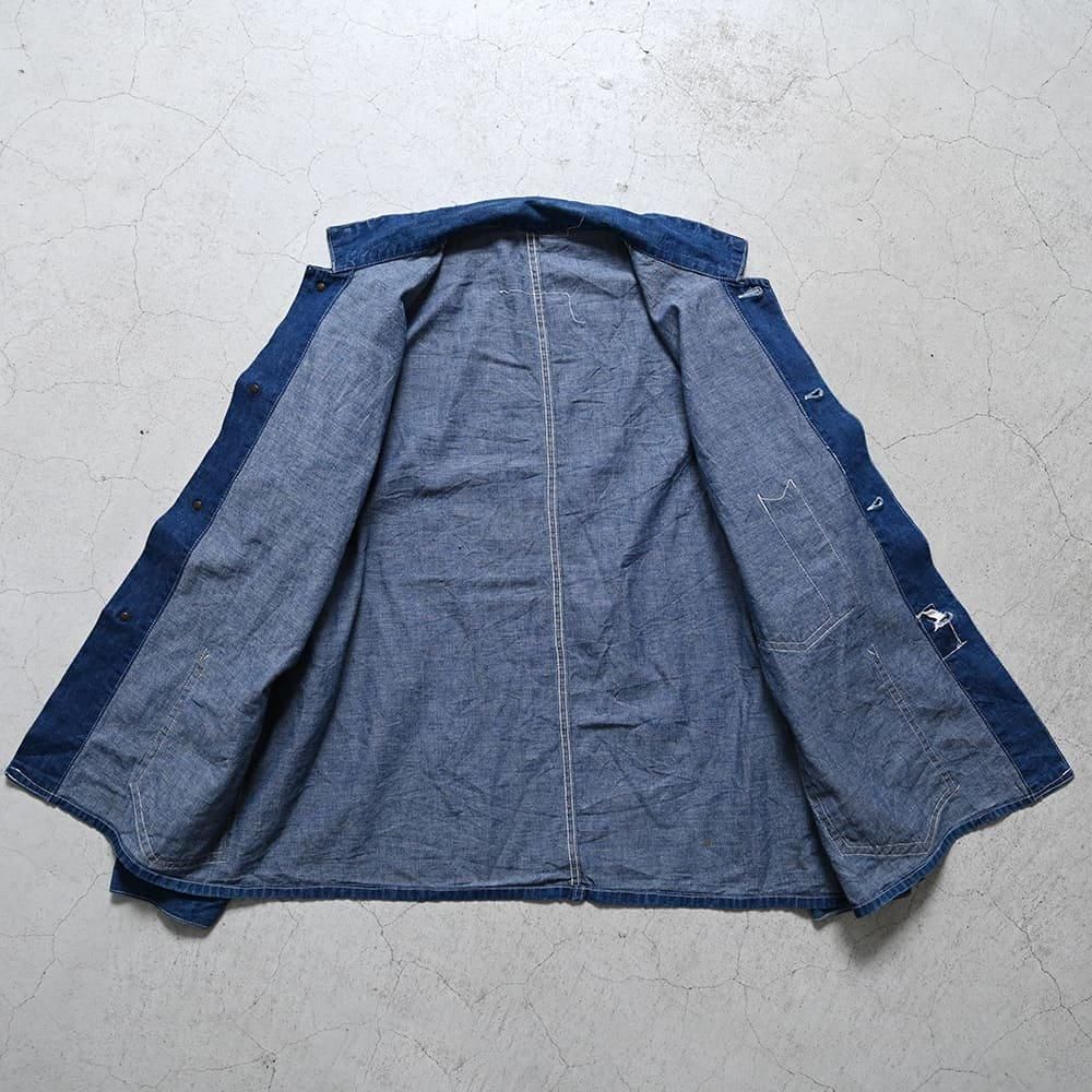 PATERSON 3-Pocket DENIM COVERALL（1930'S/DARK COLOR） - 古着