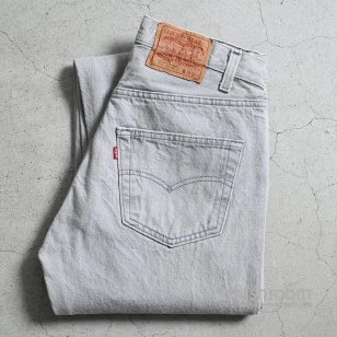 LEVI'S 501-0657 GRAY JEANS'86/VERY GOOD CONDITION/W32L32