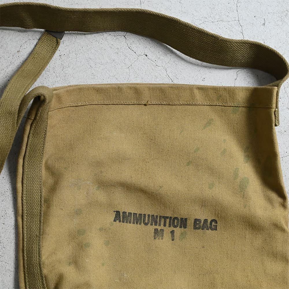 U.S.MILITARY M-1 CANVAS SHOULDER BAG（GOOD CONDITION