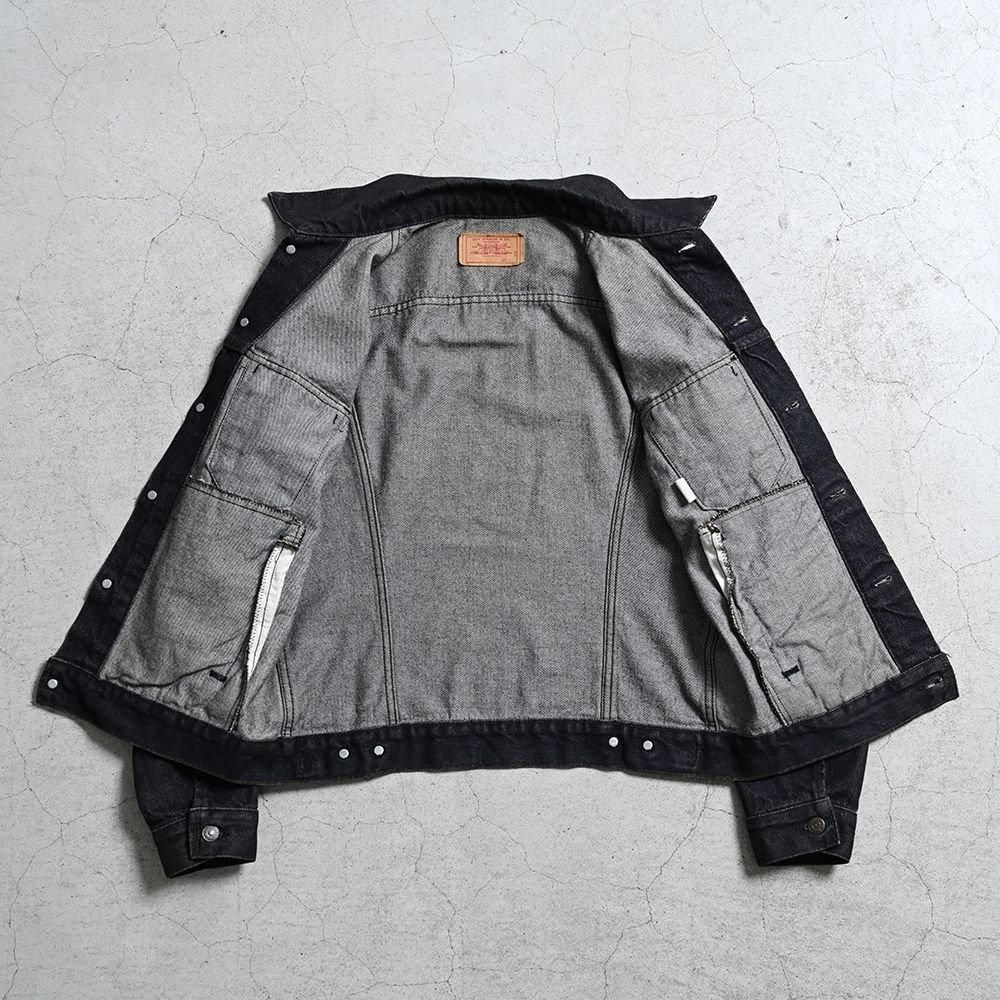 LEVI'S 70506-0259 BLACK DENIM JACKET(SZ 40/ALMOST DEADSTOCK LEVI'S 70506-0259 BLACK DENIM JACKET(SZ 40/ALMOST DEADSTOCK