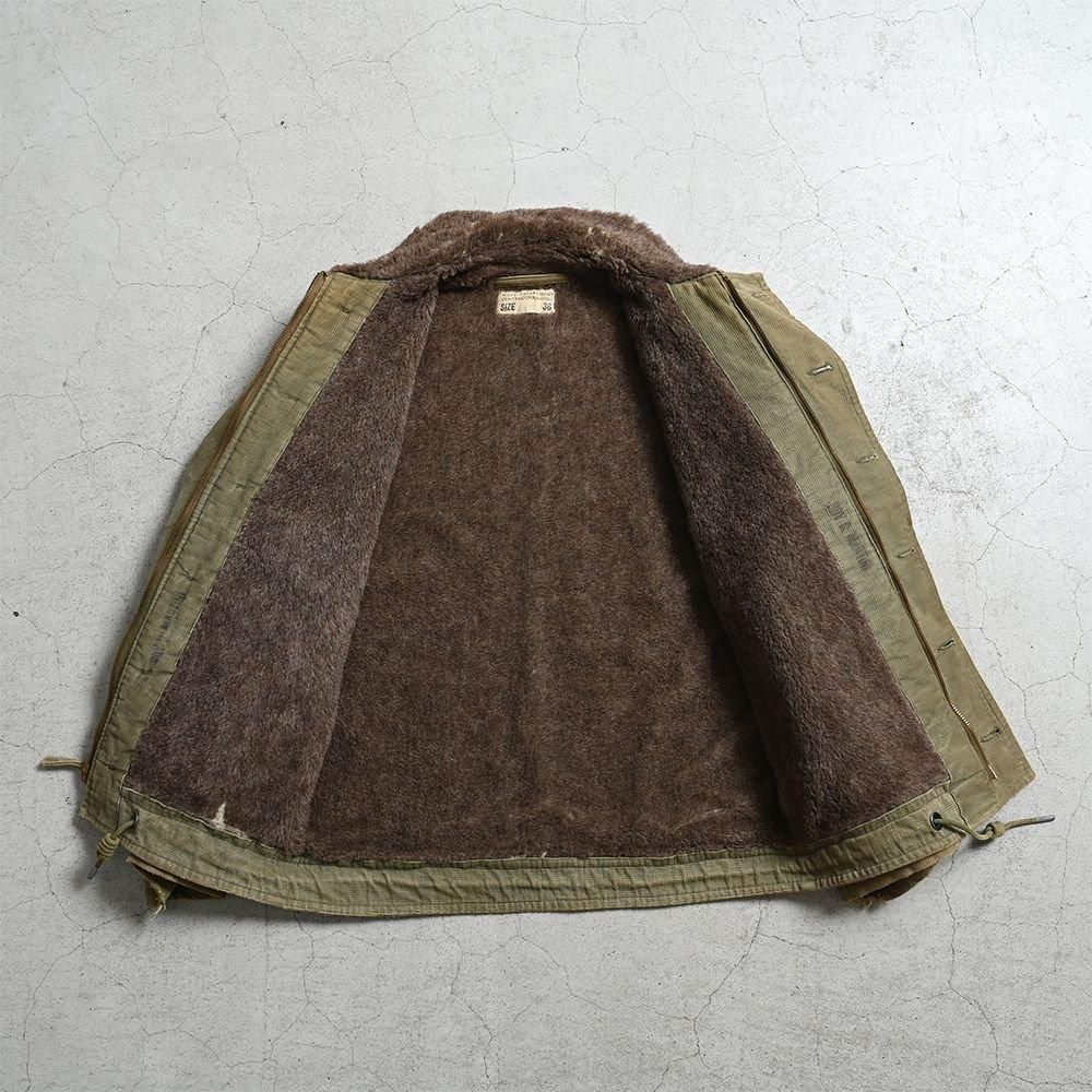 超希少 USNAVY N-1 N1 デッキジャケット ピケ 40s ステンシル U.S.NAVY