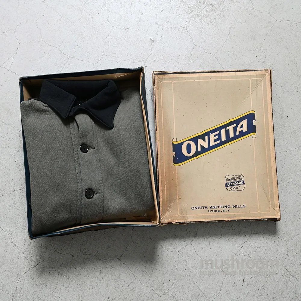 ONEITA A-1 STYLED TWO-TONE SWEAT COAT WITH BOXSZ 42/DEADSTOCK
