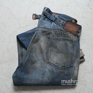 LEVI'S 501XX JEANS WITH BUCKLEBACK1922'S MODEL/NICE HIGE & HONEYCOMB