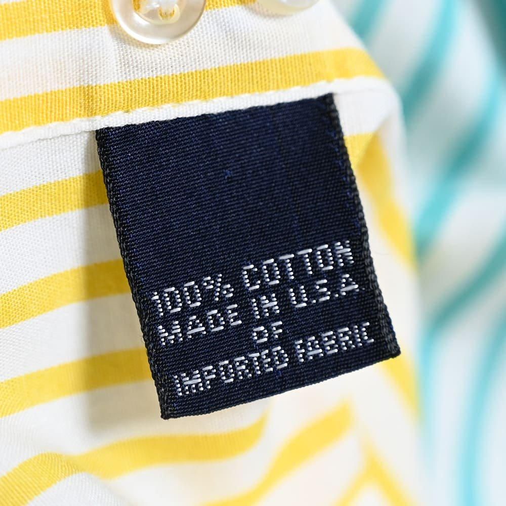 BROOKS BROTHERS CRAZY STRIPE L/S BD SHIRT（VERY GOOD
