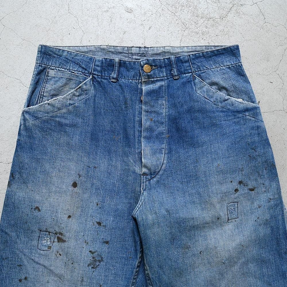 FINCK'S DENIM PAINTER PANTS（1940'S） - 古着屋 ｜ mushroom