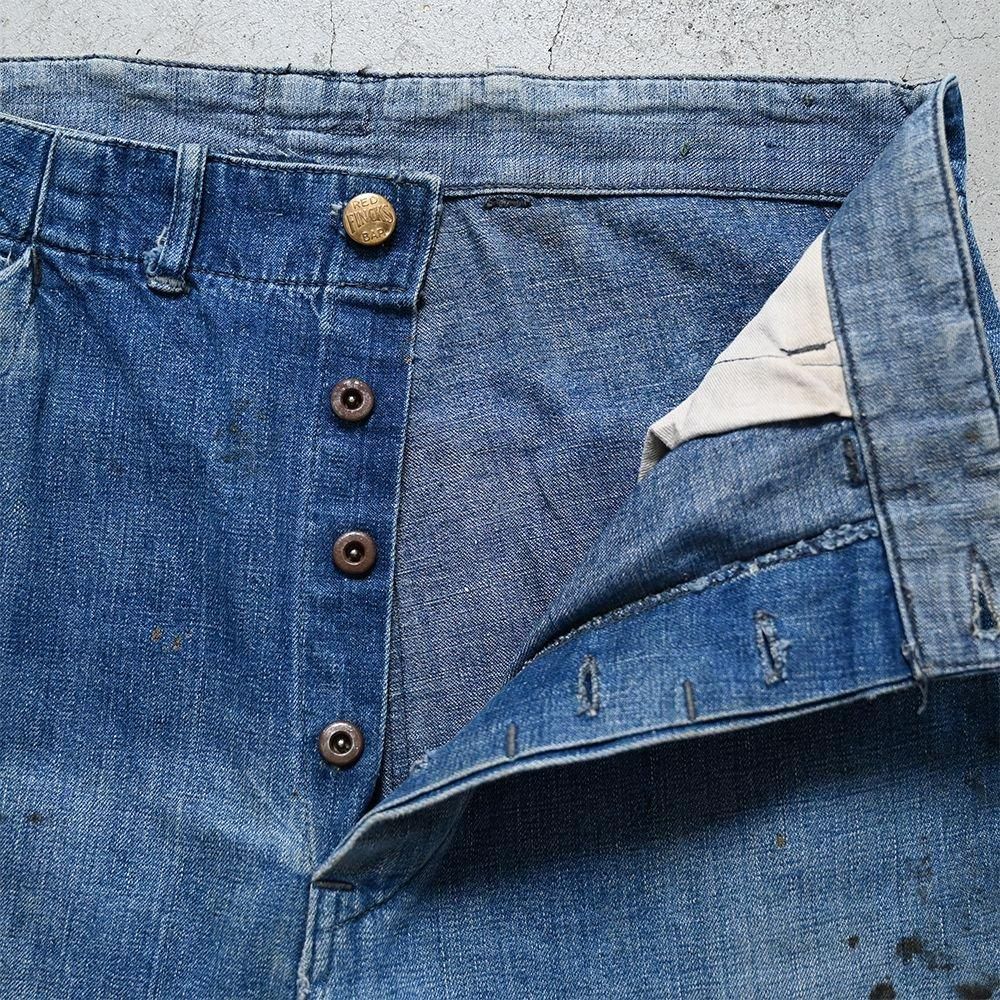 FINCK'S DENIM PAINTER PANTS（1940'S） - 古着屋 ｜ mushroom