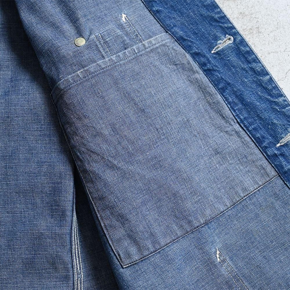 Lee 91-J DENIM COVERALL(1940'S/GOOD CONDITION/SZ 44 Lee 91-J DENIM COVERALL(1940'S/GOOD CONDITION/SZ 44