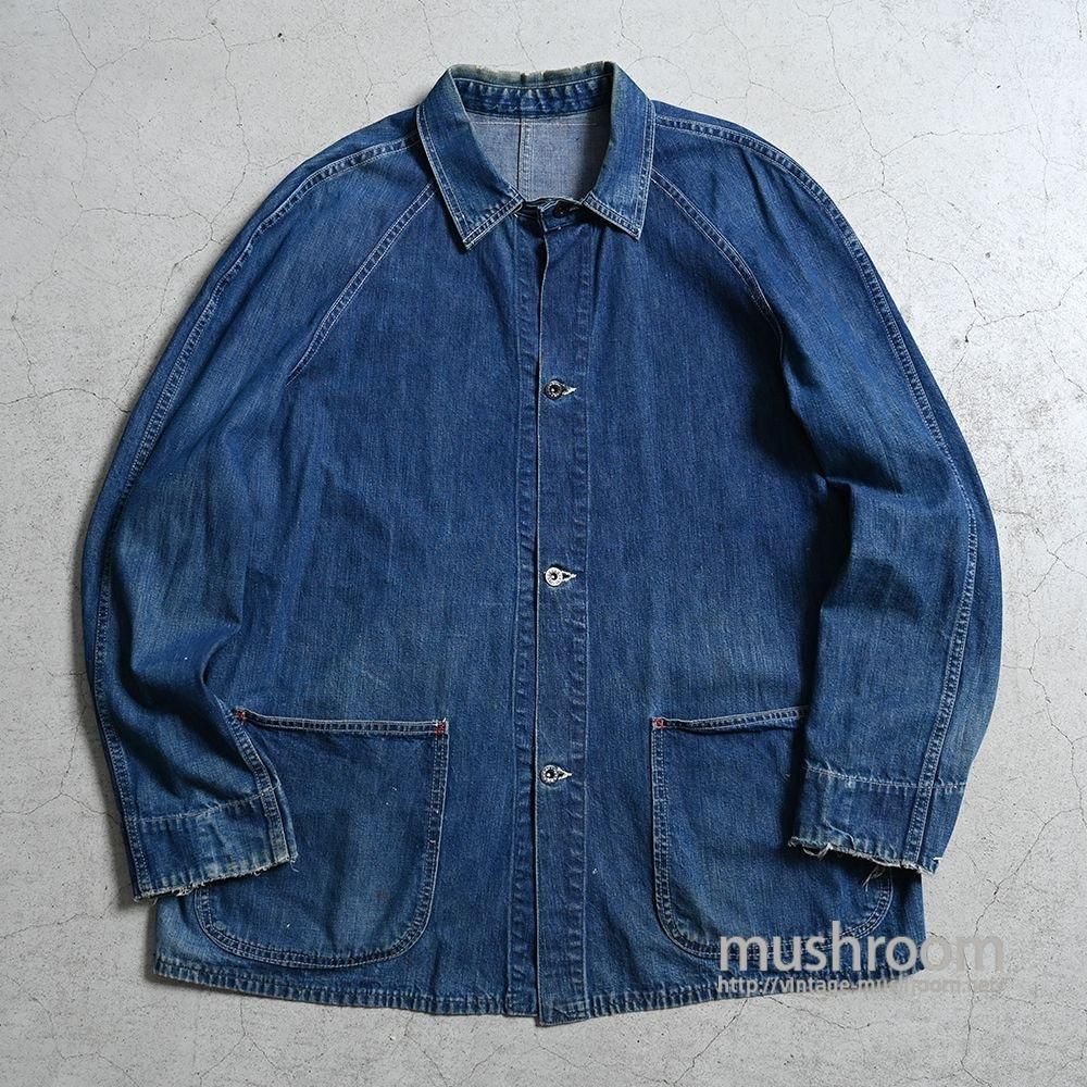 WW2 PAYDAY DENIM COVERALL(BIG SIZE/GOOD CONDITION) - 古着 WW2 PAYDAY DENIM COVERALL(BIG SIZE/GOOD CONDITION) - 古着
