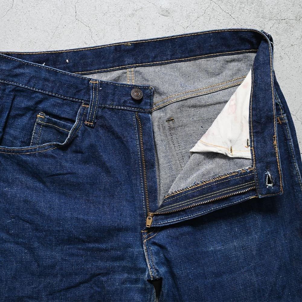 LEVI'S 606 BIGE SUPER SLIM JEANS（BLACK TAB/DARK COLOR