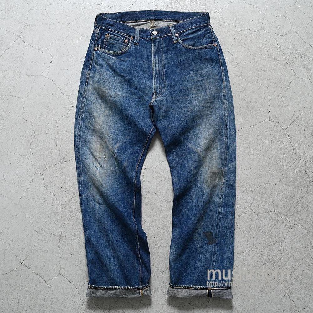 LEVI'S 501ZXX JEANS（1950'S/GOOD SUNFADE） - 古着屋 ｜ mushroom(マッシュルーム)　 ヴィンテージクロージングストア