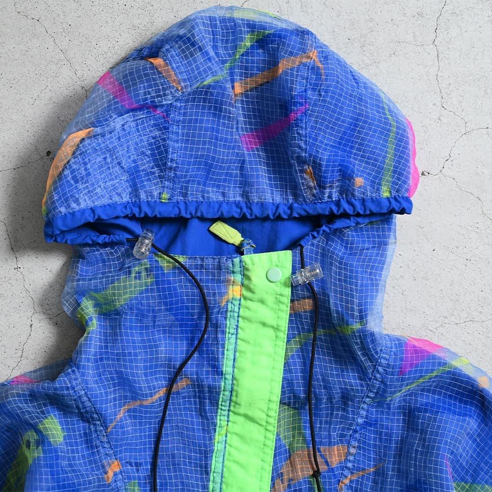 NIKE AQUA GEAR REVERSIBLE ANORAK PARKA(VERY GOOD CONDITION NIKE AQUA GEAR REVERSIBLE ANORAK PARKA(VERY GOOD CONDITION
