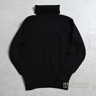CHAMPION TURTLE NECK WOOL SWEATER1930'S/VERY GOOD CONDITION