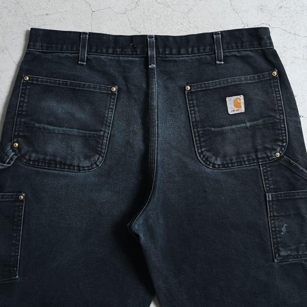 CARHARTT W/KNEE BLACK DUCK PAINTER PANTS（W36L30/AMAZING