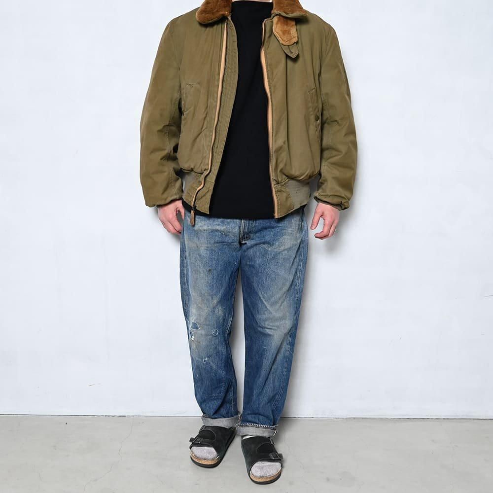 VINTAGE】40s USAAF B-15 Flight Jacket “Good Size”数ヶ月しか