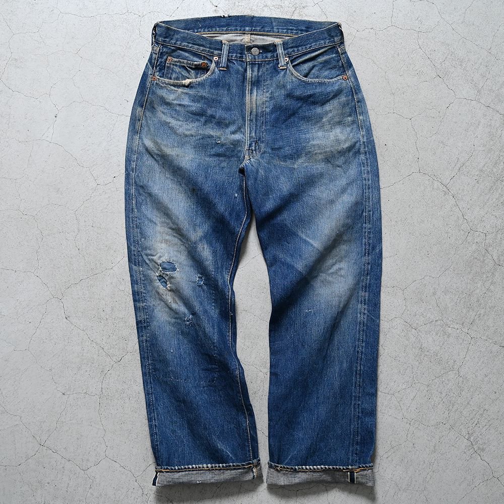 LEVI'S 501ZXX JEANS（1950'S/NICE HAND REPAIR） - 古着屋 ｜ mushroom(マッシュルーム)　 ヴィンテージクロージングストア