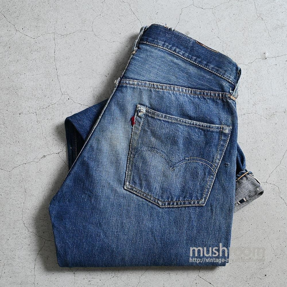LEVI'S 501ZXX JEANS（1950'S/NICE HAND REPAIR） - 古着屋