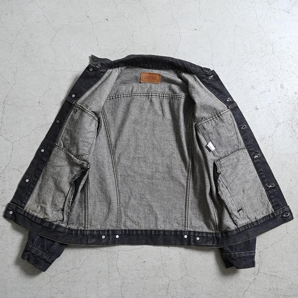 levi's 70506-0259 38R 先染めブラック ビンテージ 古着 80s USA製 Levi's 70506-0259 先染め ブラック デニム