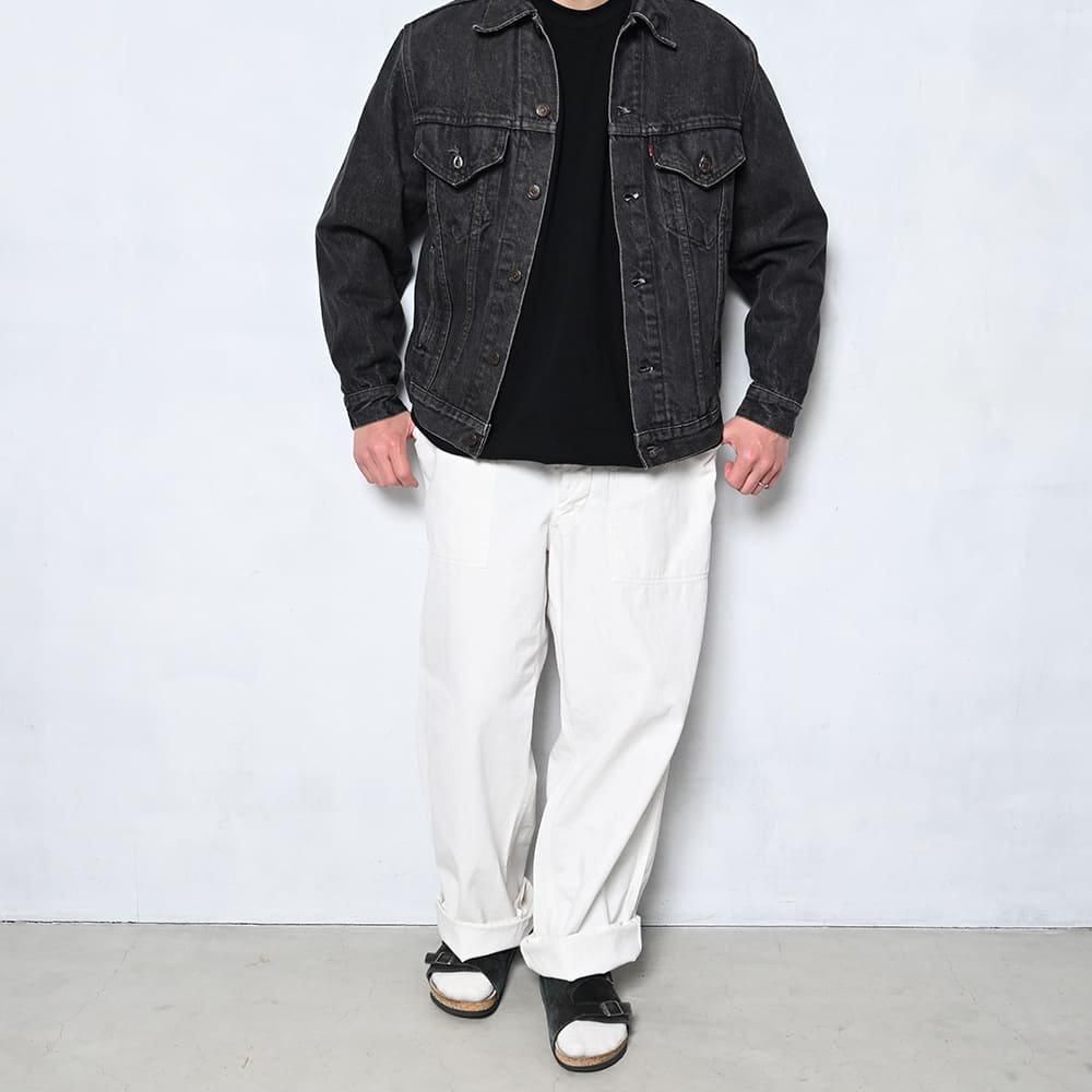 LEVI'S 70506-0259 BLACK DENIM JACKET（'84/SZ 38R/VERY GOOD