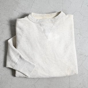 OLD TWO-TONE PLAIN SWEAT SHIRT1950'S/VERY GOOD CONDITION