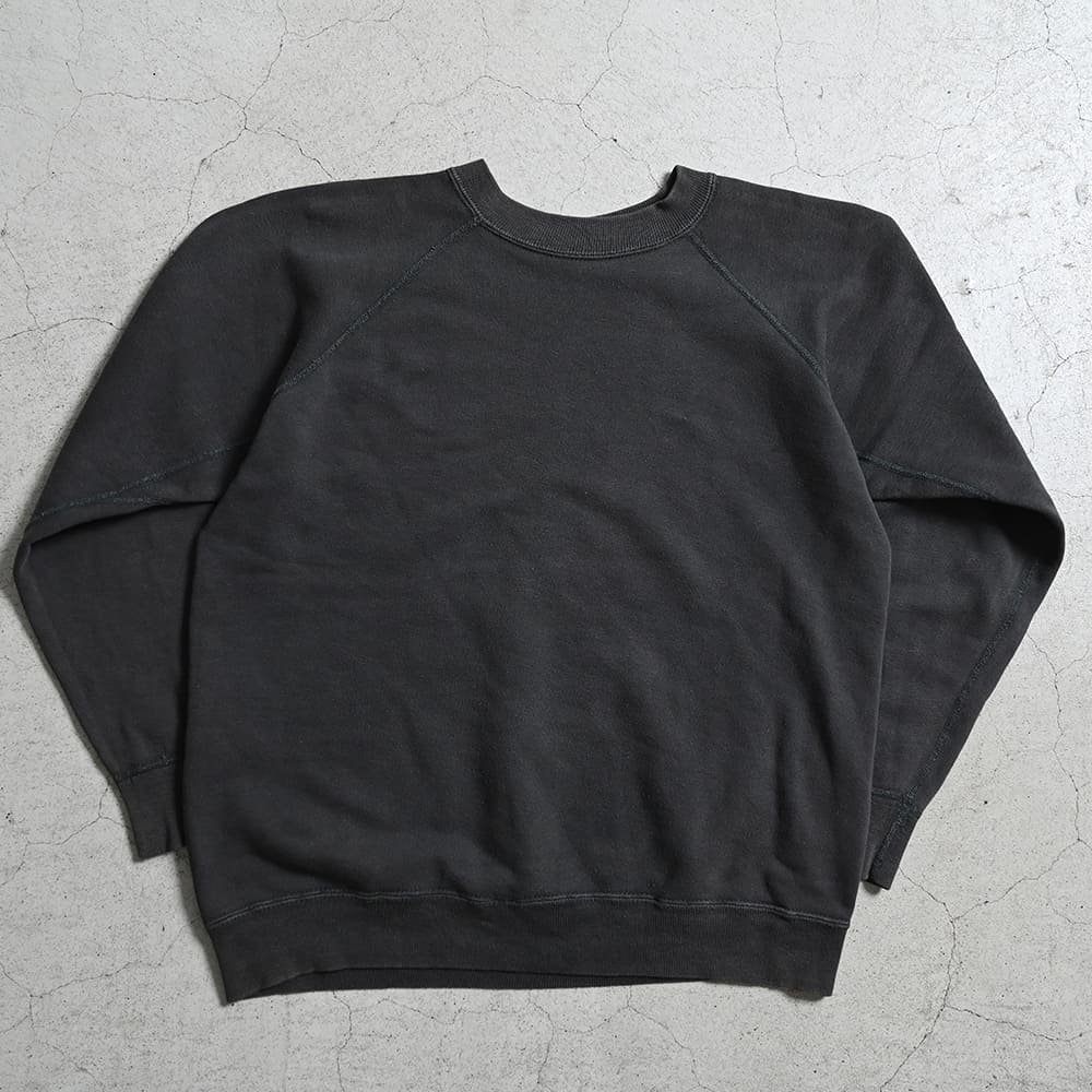 OLD BLACK BODY FLOCK PRINT SWEAT SHIRT（1960'S/NICE FADE） - 古着 ...