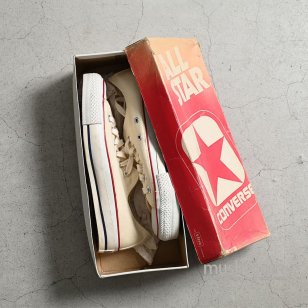 CONVERSE ALL-STAR LO CANVAS SHOES6H/DEADSTOCK