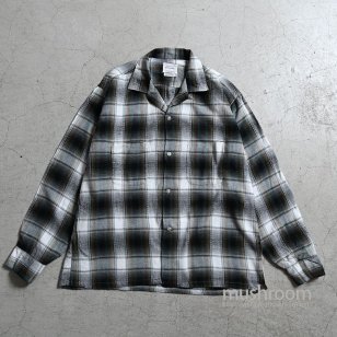 TOWNCRAFT SHADOW L/S RAYON SHIRTVERY GOOD CONITION/LARGE