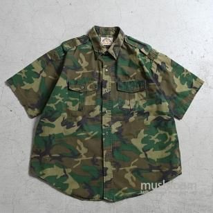 EDDIE BAUER CAMOUFLAGE S/S SAFARI SHIRTBIG SIZE/GOOD CONDITION