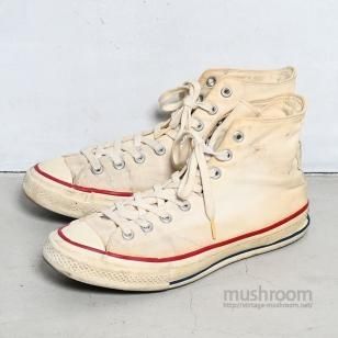 CONVERSE CHUCK TAYLOR HI CANVAS SHOE1960'S/ GOOD CONDITION