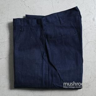 WW2 U.S.NAVY DUNGAREE DENIM TROUSERSDEADSTOCK
