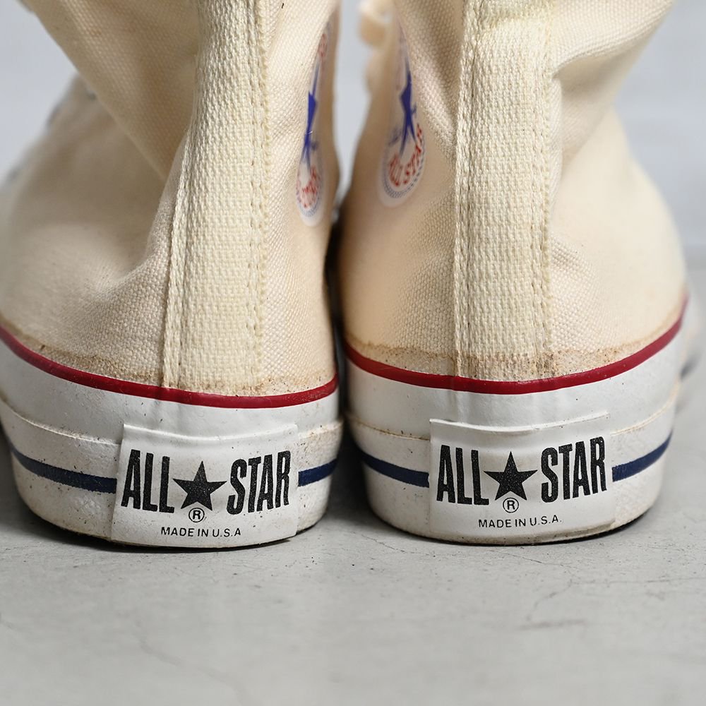 CONVERSE ALL-STAR HI CANVAS SHOES（US 7/DEADSTOCK） - 古着屋 ...