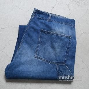 FINCK'S DENIM PAINTER PANTS1940'S/GOOD CONDITON